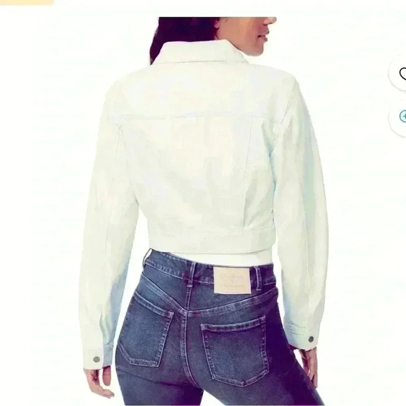 Gloria Vanderbilt x Christian Sirlano - Denim Washed Jean Jacket- Women’s 18 - Picture 3 of 7